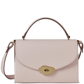 Mulberry Lana Top Handle Blossom Pink High Gloss Leather